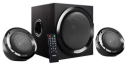  Intex IT-2202SUF-OS 2.1 Channel Multimedia Speakers (Black)  at  Amazon